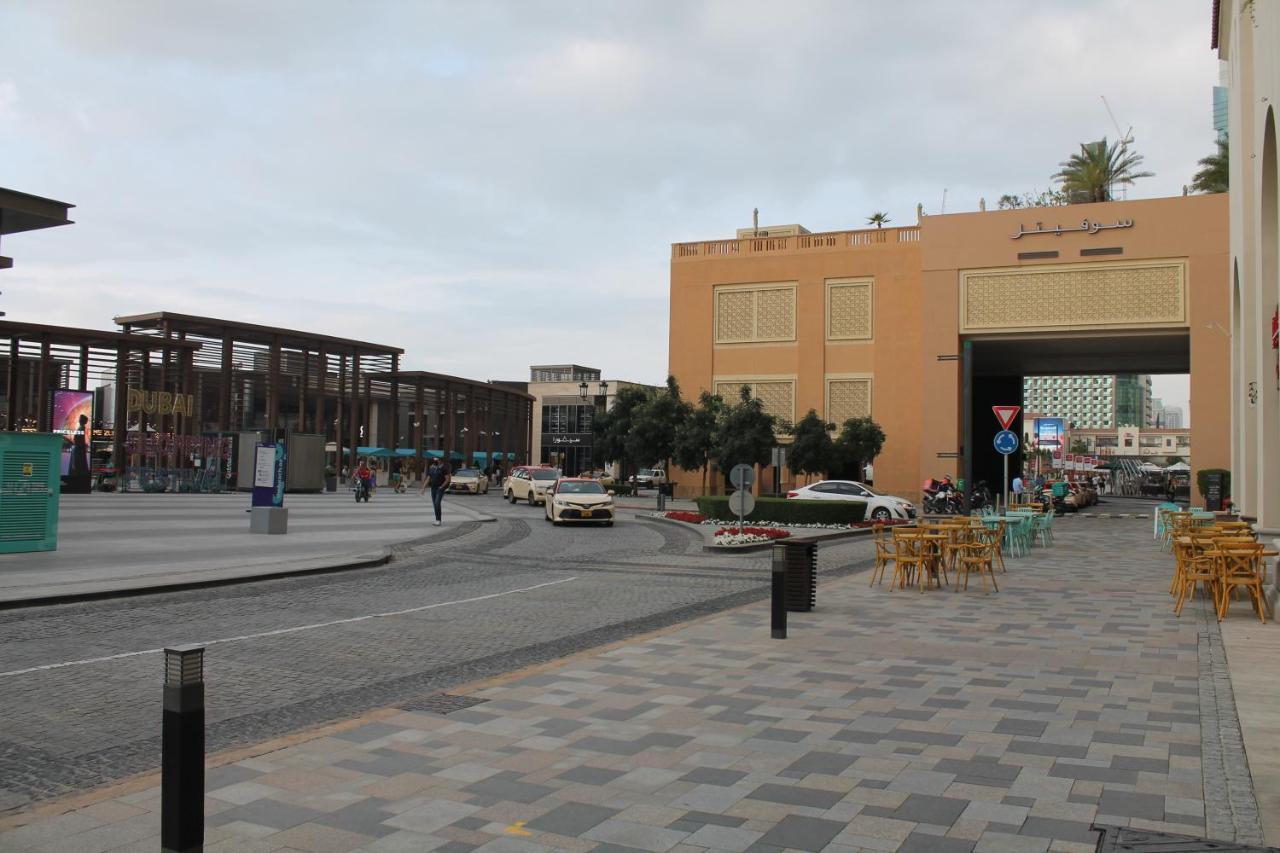 Newly Furnished One Bedroom Apartment Next To Metro & Beach In Marina Residence Dubai Exterior foto
