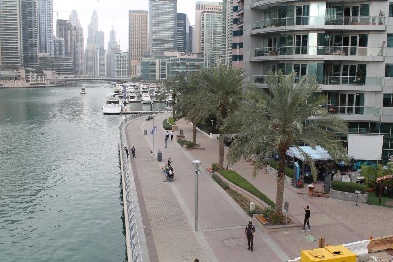 Newly Furnished One Bedroom Apartment Next To Metro & Beach In Marina Residence Dubai Exterior foto